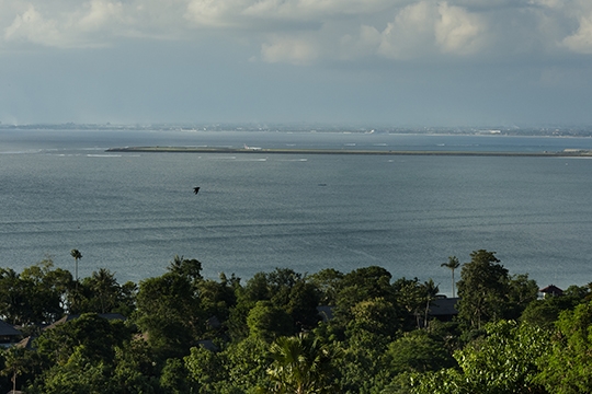 View overlooking Jimbaran Bay